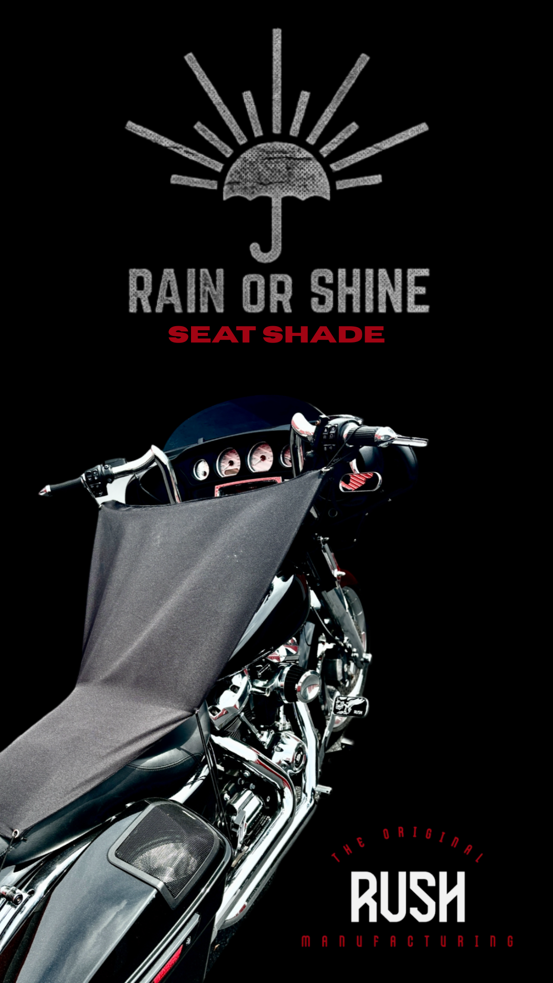 RAIN OR SHINE SEAT SHADE